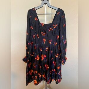 Celina Moon Abstract Dress Size S